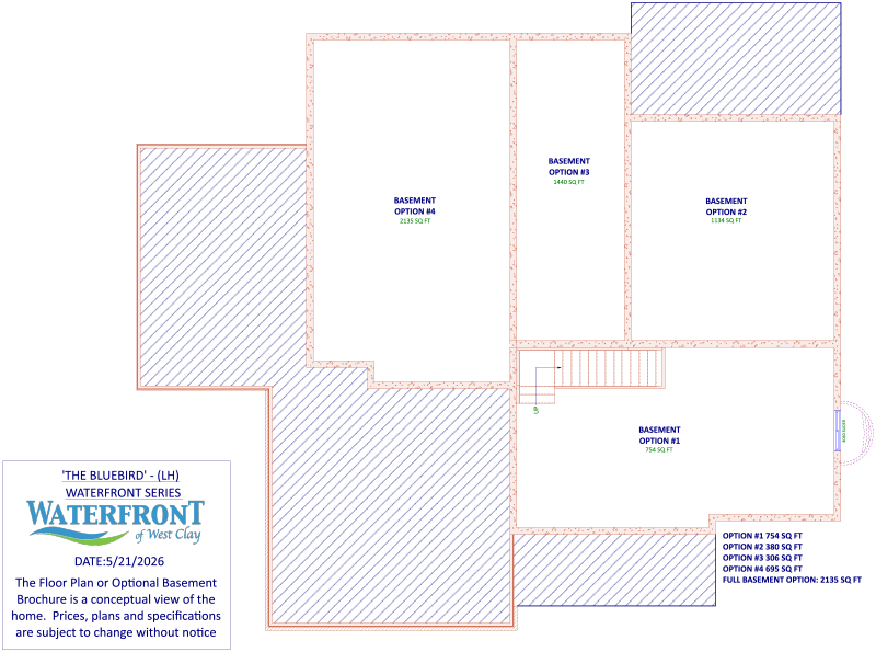The Bluebird Brochure(LH)-NEW _5-21-26-3 Bluebird floor plan basement