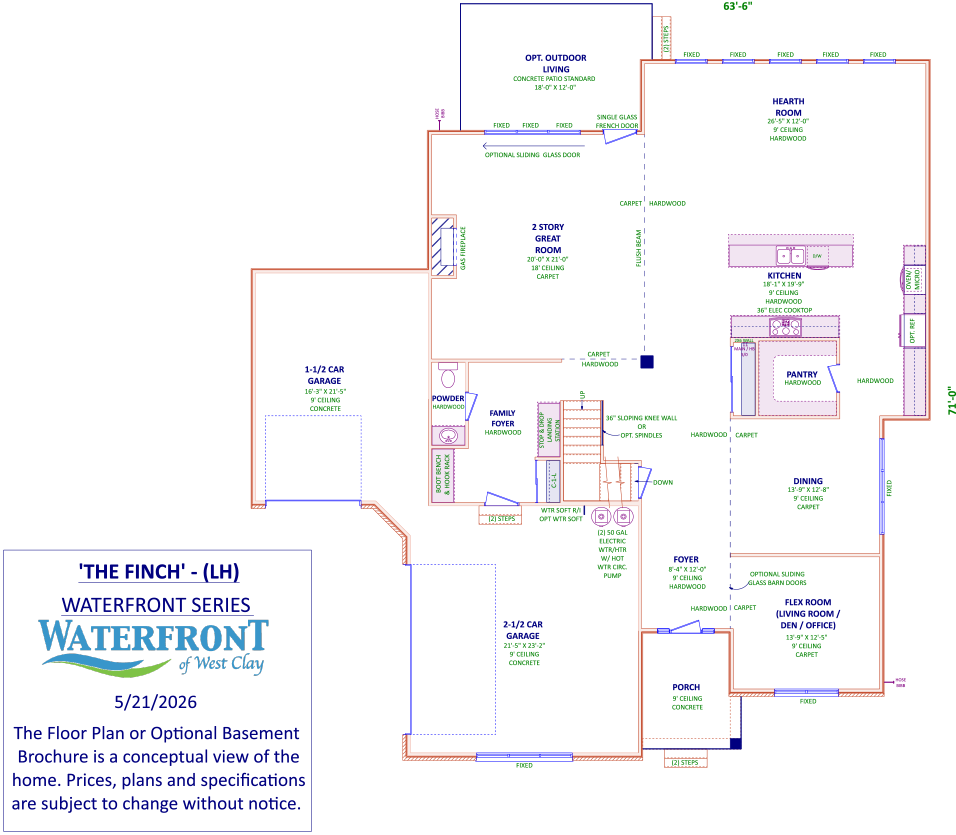 Fince floor plan